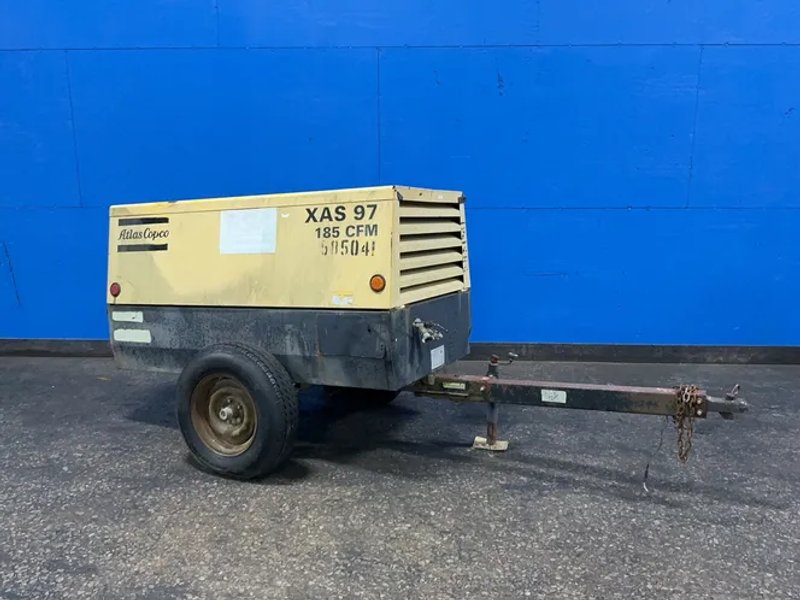 Atlas Copco Portable Air Compressor - Xas 97 (jd)
