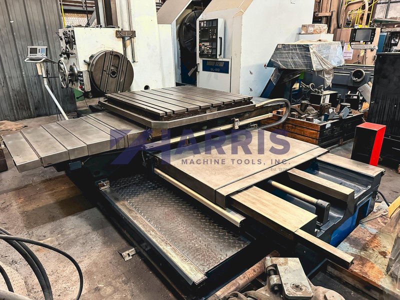 4" TOS Model W100A Table Type Horizontal Boring Mill