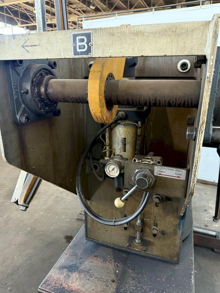 3,300 LB x 5.9" x .06" ORII SERVO FEEDLINE W/ DUAL UNCOILER. STOCK # 0130125.