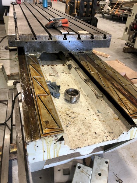 Zayer BFU 4000 CNC Horizontal/Vertical Boring Mill NEEDS NEW CONTROL