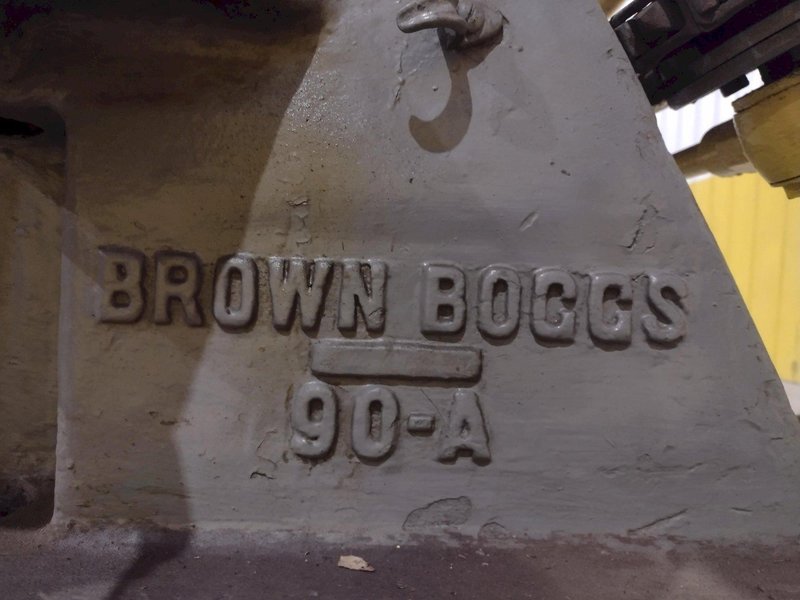 10' X 12 GA BROWN &amp; BOGGS MODEL #90-A INITIAL PINCH BENDING ROLL: YOBRO #24377