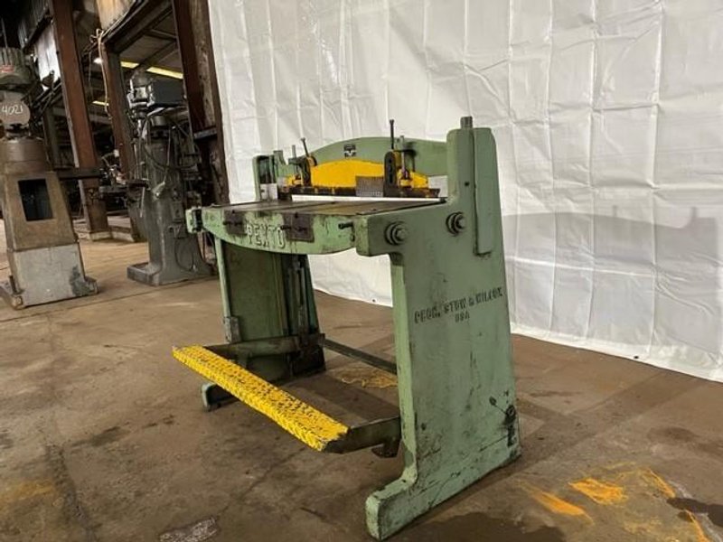 37" x 16 GAUGE PEXTO PECK, STOW &amp; WILCOX FOOT SHEAR #3350