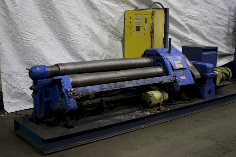 6' X 1/2" WEBB INITIAL PLATE BARREL ROLLING MACHINE : STOCK #75890