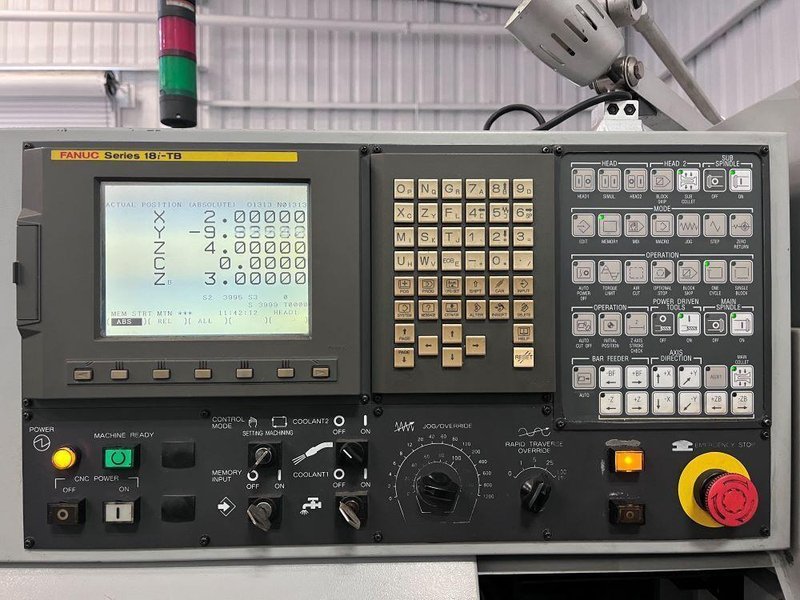 Star SB-16 CNC Swiss Screw Type Automatic Lathe Turning