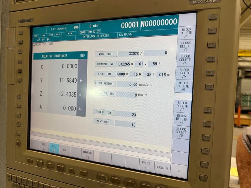 2011 MORI SEIKI NV7000/50 | Machining Centers, Vertical