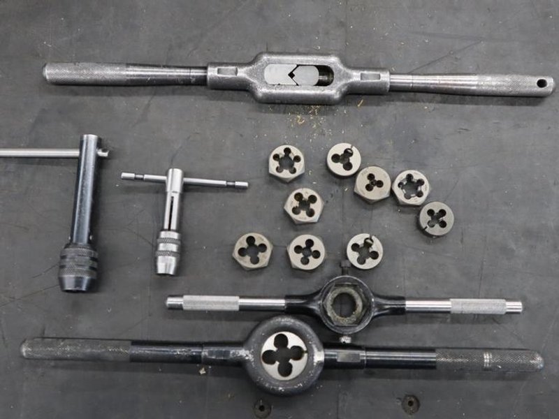 Hand Die Set with Wrench and Dies- Auction Item