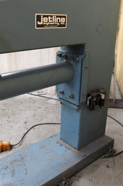 48" JETLINE RU3-48 SHEET PLANISHER: STOCK #71520