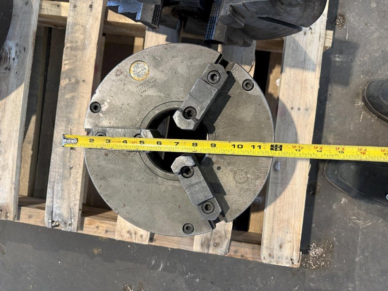 12" 3-JAW CHUCK. STOCK #1088726