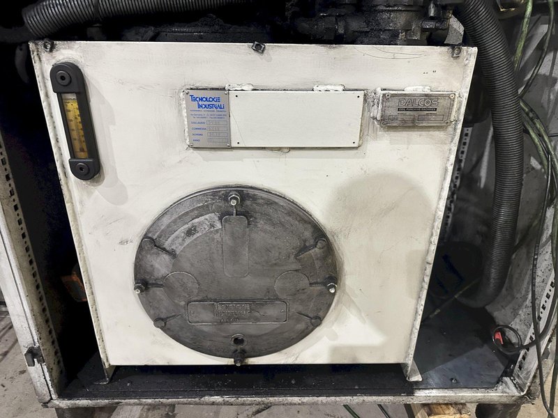 30" x 14 GA DALCOS MODEL #PXN-800 AUTOMATIC COIL HYDRAULIC PUNCHING MACHINE: STOCK #20332