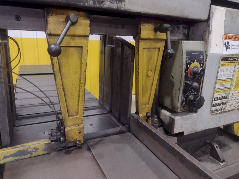 16" X 20" HYD MECH MODEL #S-23A SWIVEL MITRE HORIZONTAL AUTOMATIC BANDSAW: YOBRO #23905