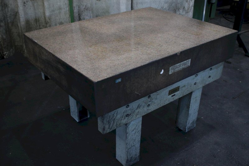 3' X 4' STARRETT GRANITE PLATE: STOCK #74258