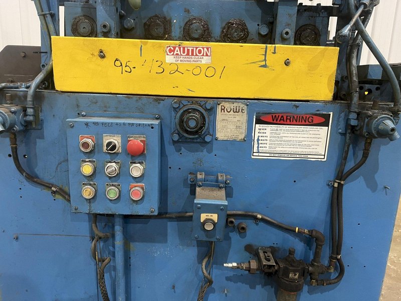 30" X .150" ROWE MODEL #SFDC 3-30 POWERED COIL STRIP STRAIGHTENER: STOCK #19804