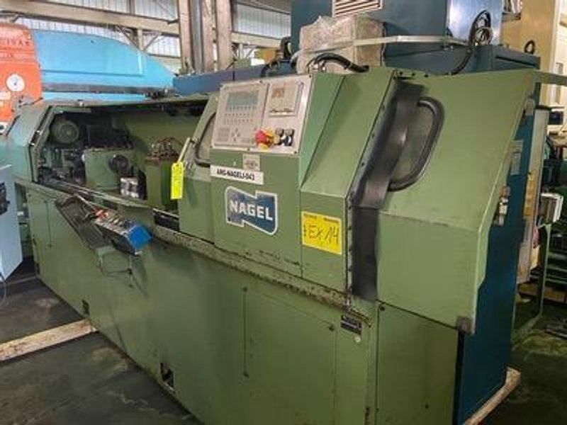 Nagel 2BH16-330 Used CNC Two Spindle Gun Drill For Sale