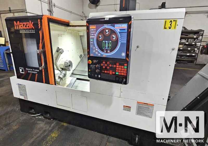 Mazak Quick Turn 200 MSY CNC Lathe, 2021