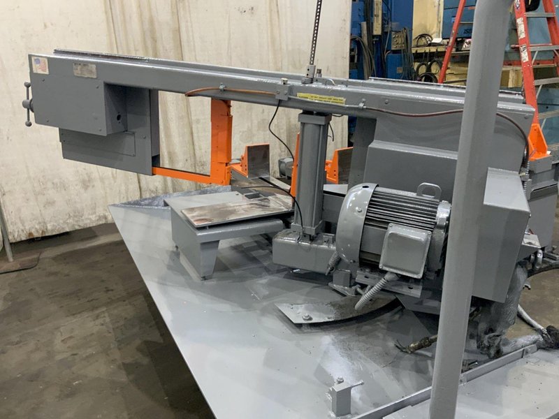 16" X 22" HEM MODEL # CYCLONE AUTO-4, HORIZONTAL BAND SAW: STOCK #80684