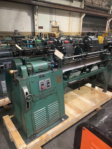 5/64" Lewis Model "0" Wire Straighten and Cutoff Machine