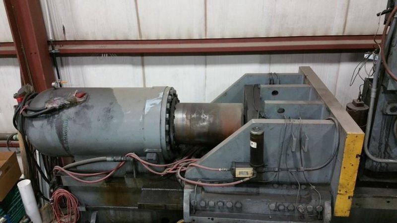 500 TON PACIFIC 500BD HYDRAULIC BULLDOZER PRESS. STOCK # 1265320