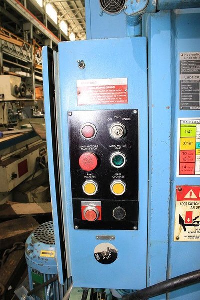 1/4" x 12 ft. Niagara Hydraulic Shear Model SP-12-1/4