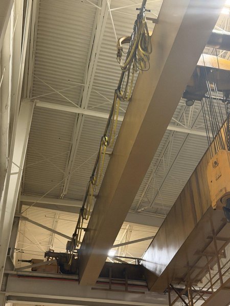 40 TON x 97' P&amp;H CLASS D OVERHEAD DOUBLE GIRDER BRIDGE CRANE: YOBRO #26429