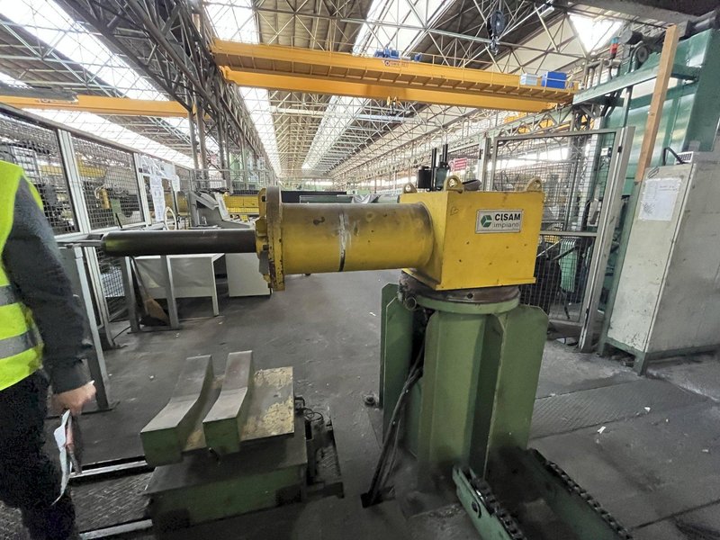CISAM IMPIANTI TRAVERSE WINDING LINE