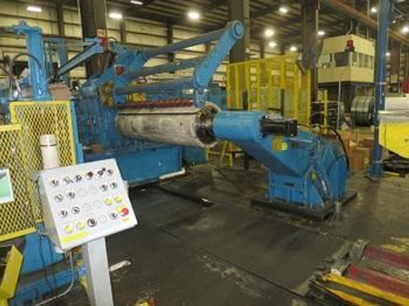 72" (1800mm) x .126" (3mm) x 60,000# Stamco Coil Line