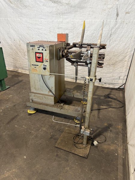 2,000 LB. X 18" JACO VARIABLE SPEED UNCOILER. STOCK # 0779725