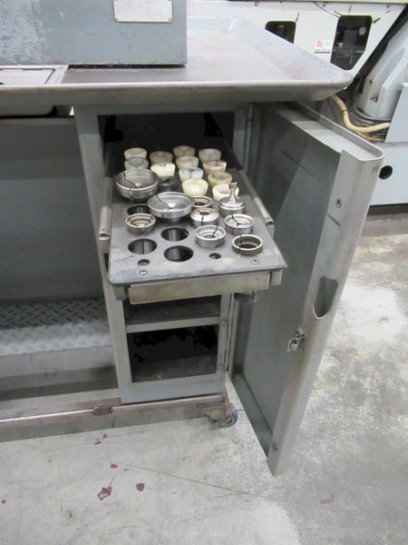 Hardinge DV-59 Second Operation Lathe, Variable Speed, 5C Collet Closer, Endworking Turret, Production Cross-Slide