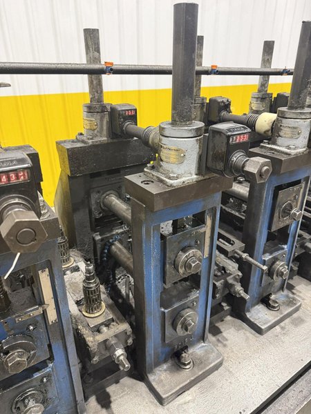 9 STAND x 2" YODER M2 ROLLFORMER, 6 STAND &amp; 3 STAND BASE: YOBRO #24317