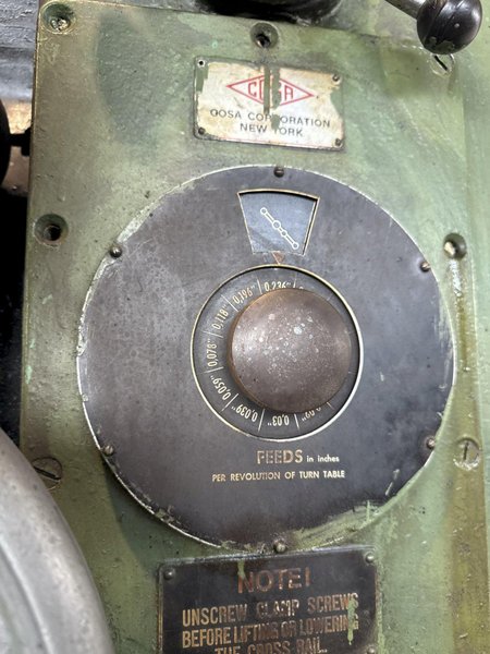 48" FRORIEP 4-JAW VERTICAL TURRET LATHE. STOCK # 0667925