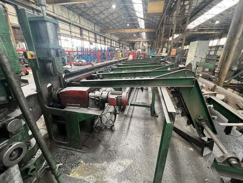 PLATT/MONTBARD 20 TON SINGLE PULL DRAWBENCH &amp; STRAIGHTENING LINE (14726)
