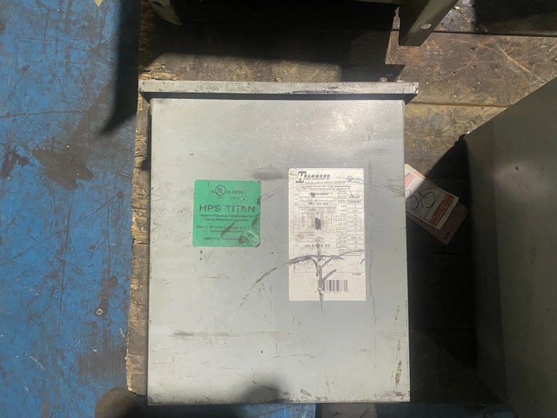 Hammond Power Solutions – P009QKKF Transformer 600/480V – 480Y/277V, 9kVA USED