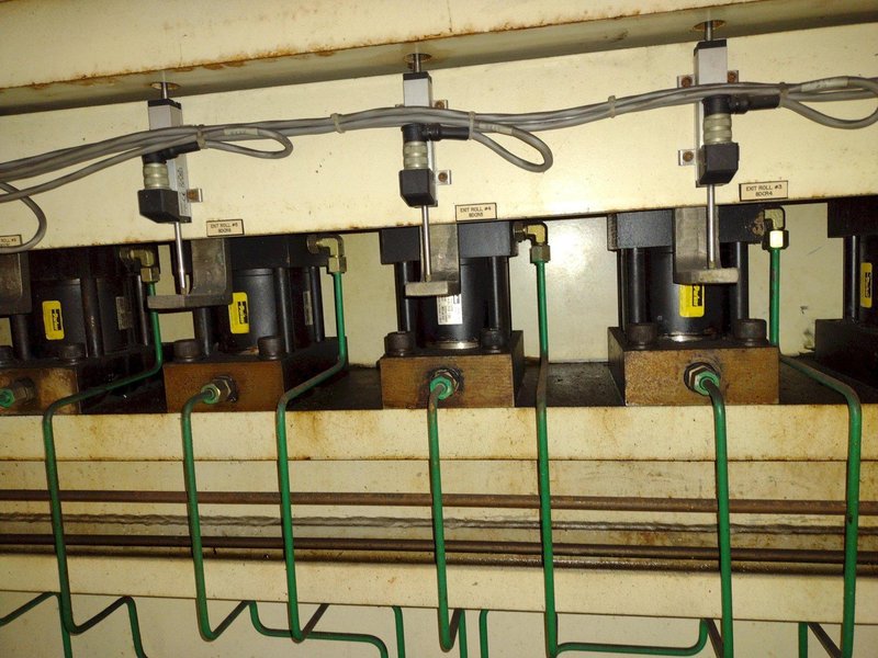 52" x .030" BRADBURY 5 HI 17 ROLL PRECISION LEVELER: STOCK 22669