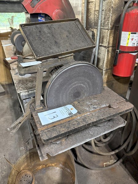 12" single end disc sander