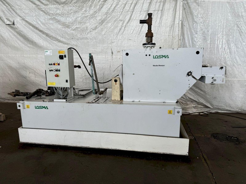 24" LOSMA MASTER MEDI-600 PAPER BAND COOLANT FILTRATION SYSTEM. (NEW IN 2013) STOCK # 0685224