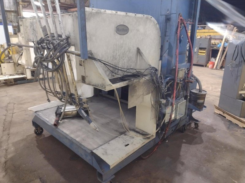 NORDSON POWDER COAT PAINT SYSTEM WITH FEEDER &amp; I-CONTROL: YOBRO #26208