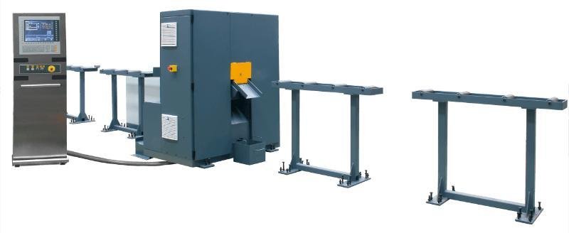 NEW GEKA ALFA 150 CNC SOLUTION FOR PUNCHING AND SHEARING FLAT BARS