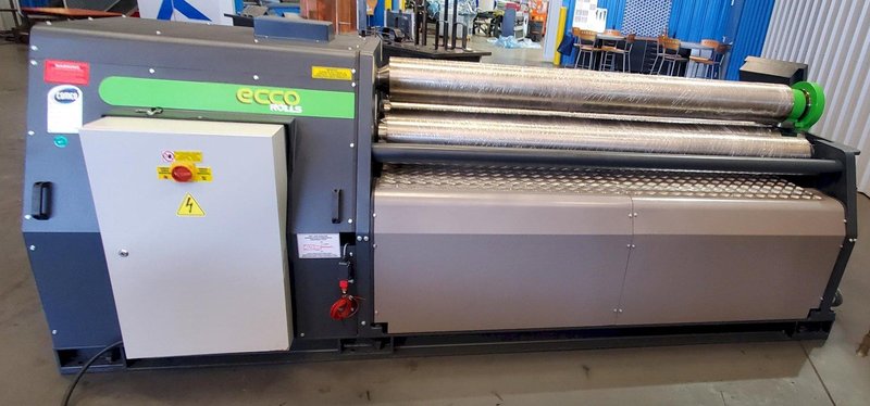 1/4" x 6 Ft. New ECCO 4 Roll Double Pinch Plate Bending Roll, Model 4RDP 185/6