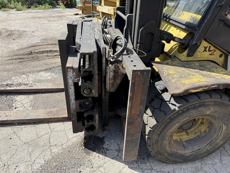 15,500 LBS HYSTER MODEL #H155 XL2 YARD FORKLIFT: STOCK #23610