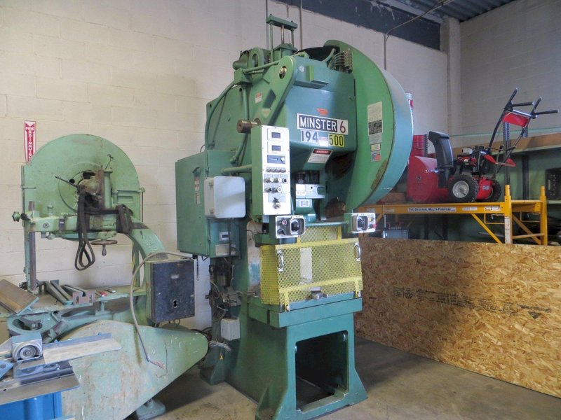 60 Ton Minster Super Stock OBS (Fixed Base) Press Model 6SS-FB