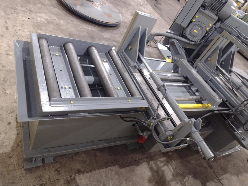 18" X 27" HYDMECH MODEL #S25-A HORIZONTAL SWIVEL MITER AUTOMATIC BAND SAW: YOBRO #25047