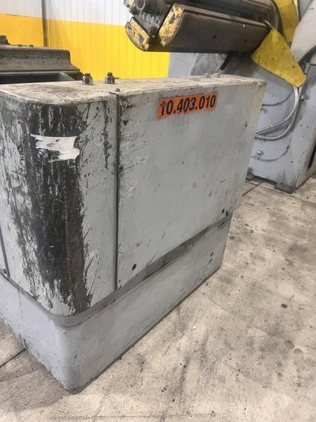 40" X 12,000 LBS X .110" ROWE COIL REEL, CAR, &amp; STRAIGHTENER FEED LINE: STOCK #21627
