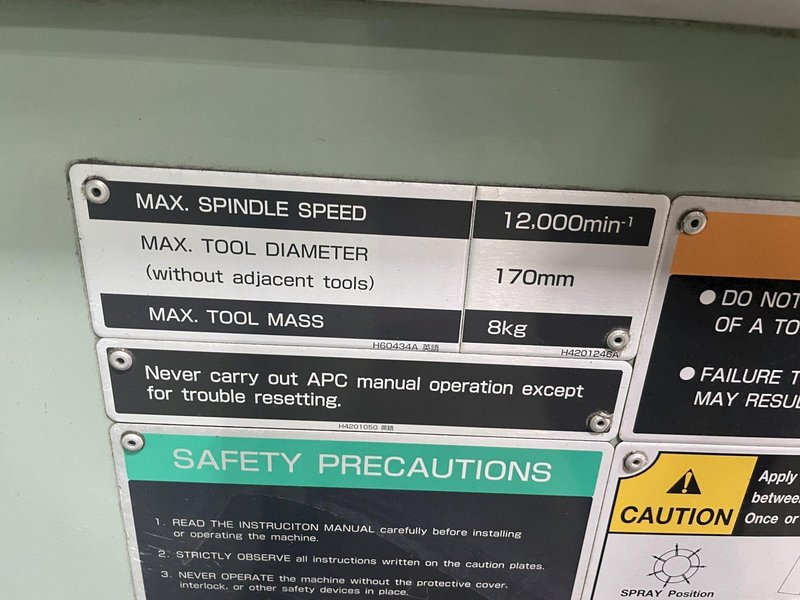 2013 Mori Seiki NHX4000 Used CNC Horizontal Machining Center For Sale