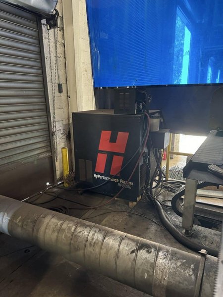 6′ x 12′ AKS CNC Plasma, 2008- HPR 260XD Upgrade, Backup Computer, Dust Collector
