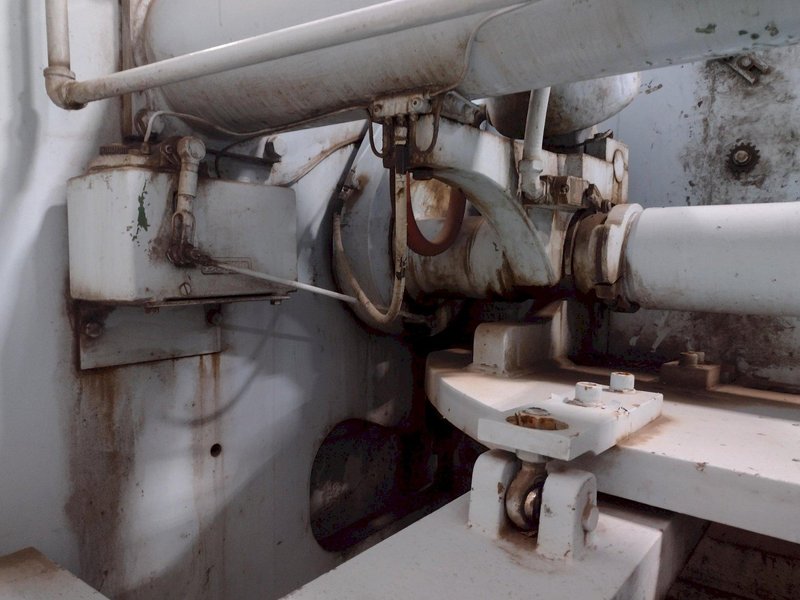 8' X 3/8" HERR-VOSS MODEL #0608 POWER SQUARING SHEAR: STOCK #15326