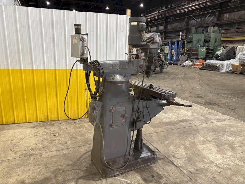 1.5 HP BRIDGEPORT RAM TYPE VERTICAL MILL: STOCK #22881