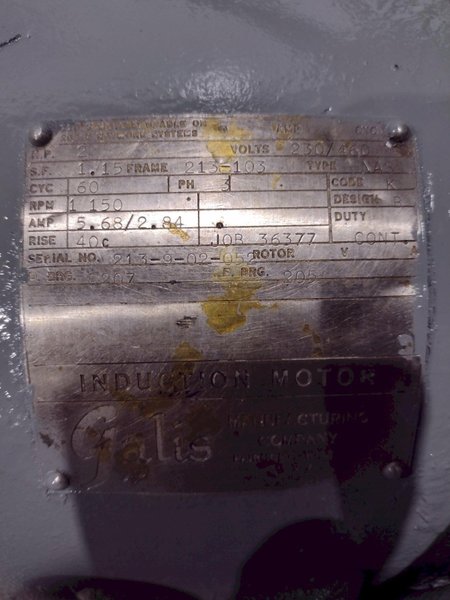 5 TON GREENERD MODEL #HP-5-6-E HYDRAULIC PRESS: YOBRO #24282