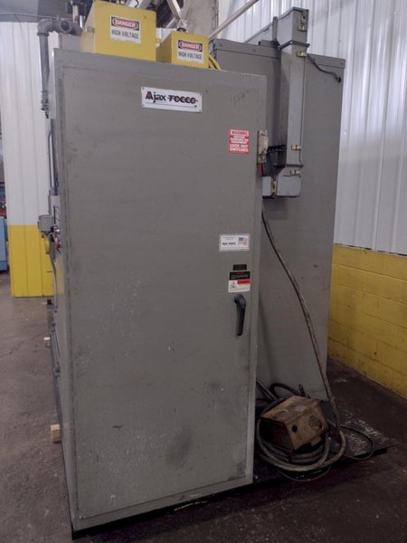 250 KW AJAX TOCCO "PACER" INDUCTION HARDENING SCANNER SYSTEM WITH MAGNESCAN QS CONTROLS: STOCK #16063