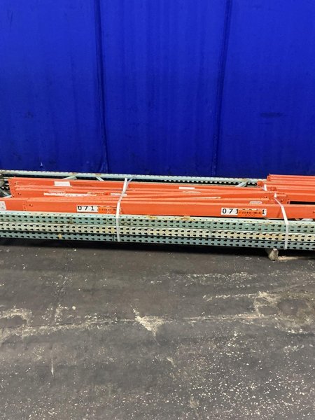 44” X 240” Pallet Racking - Teardrop