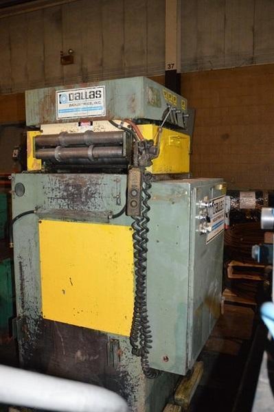 18" DALLAS MDL. DPS-2.5-7-18 7-ROLL STRAIGHTENER