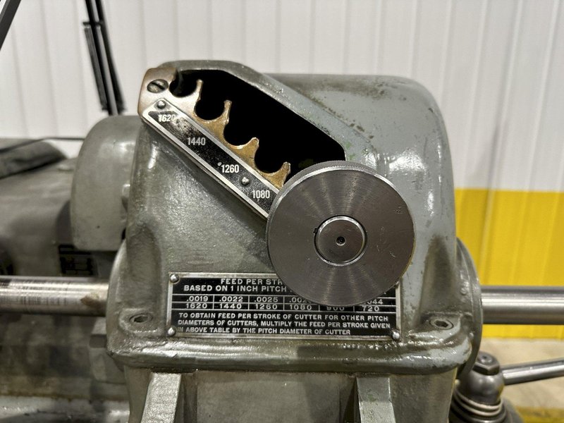 FELLOWS MODEL #645A GEAR SHAPER W/ 2" RISER AND LARGE BORE: STOCK #22049